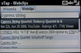 VTap Windows Mobile
results